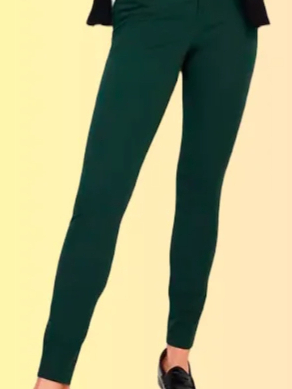 Old Navy Women's Skinny Pants in Dark Green